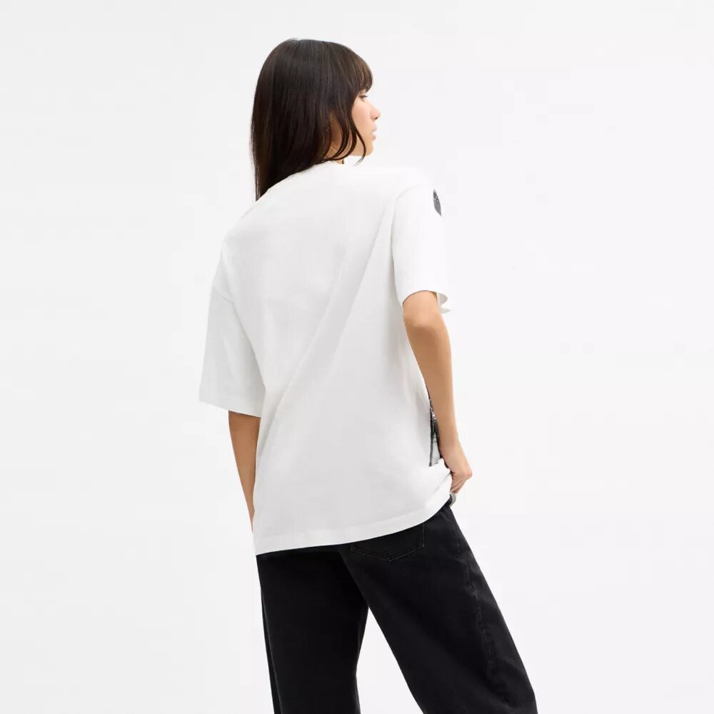 Camiseta holgada «Postcard»