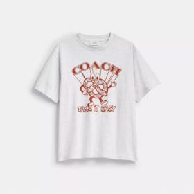 Camiseta holgada «Pretzel» de algodón orgánico