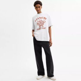 Camiseta holgada «Pretzel» de algodón orgánico