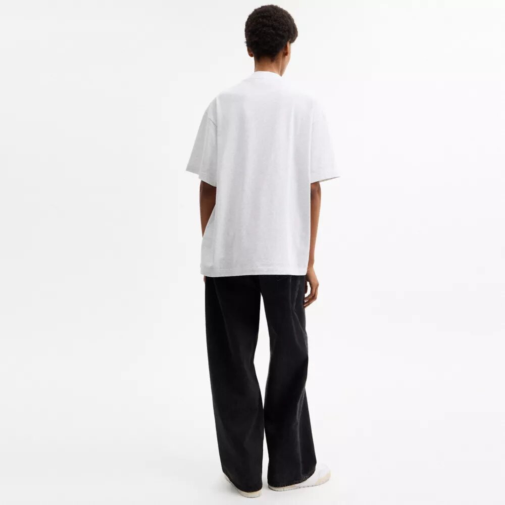 Camiseta holgada «Pretzel» de algodón orgánico