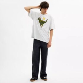 Camiseta holgada «Rexy 10th Birthday» de algodón orgánico