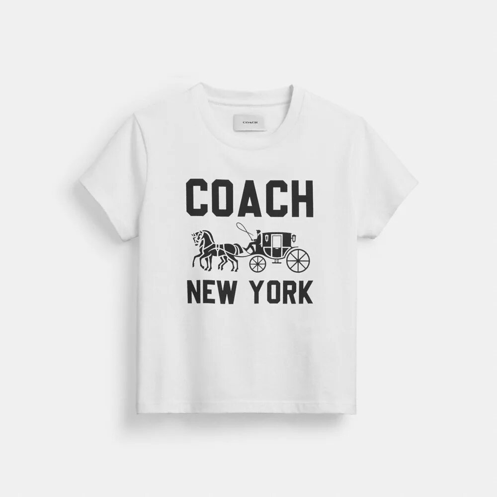 Camiseta «Horse and Carriage» de algodón orgánico