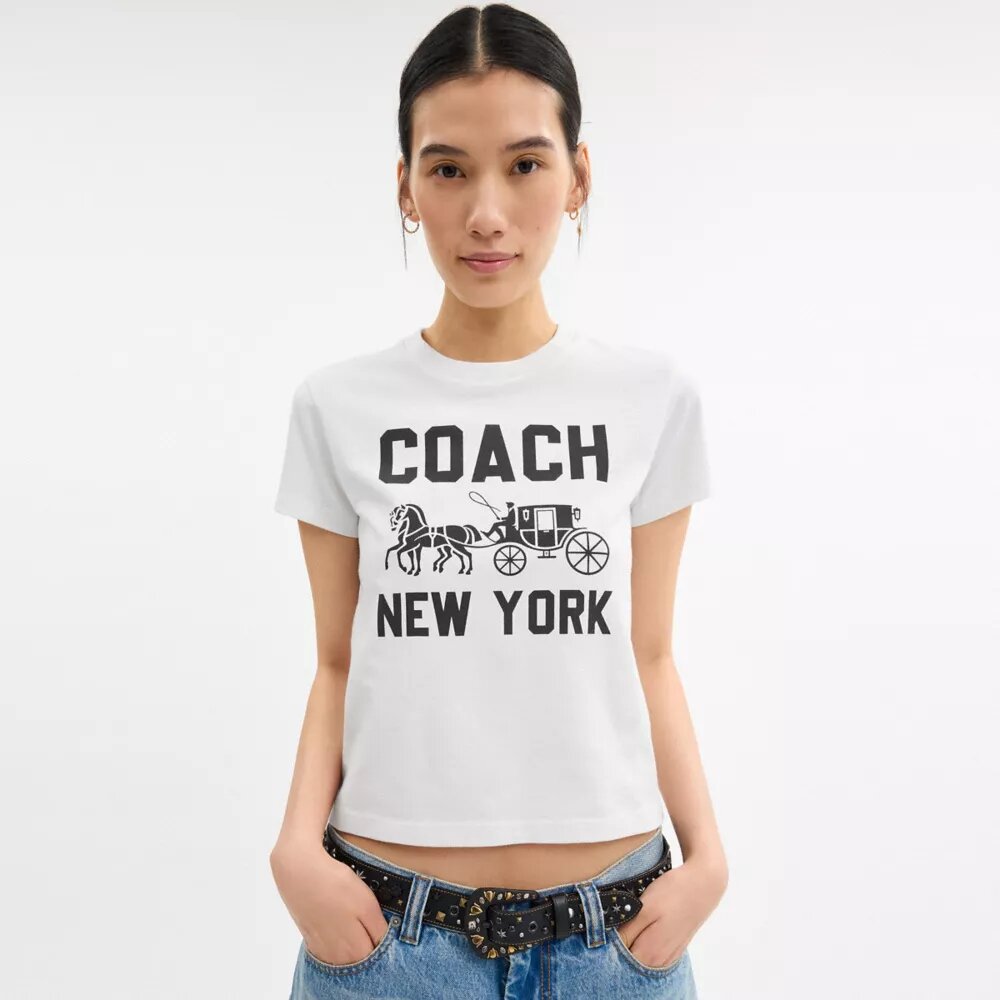 Camiseta «Horse and Carriage» de algodón orgánico