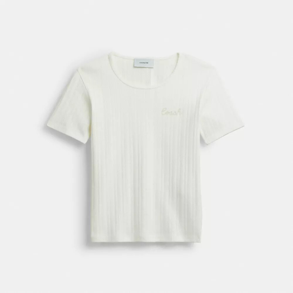 Camiseta Pointelle