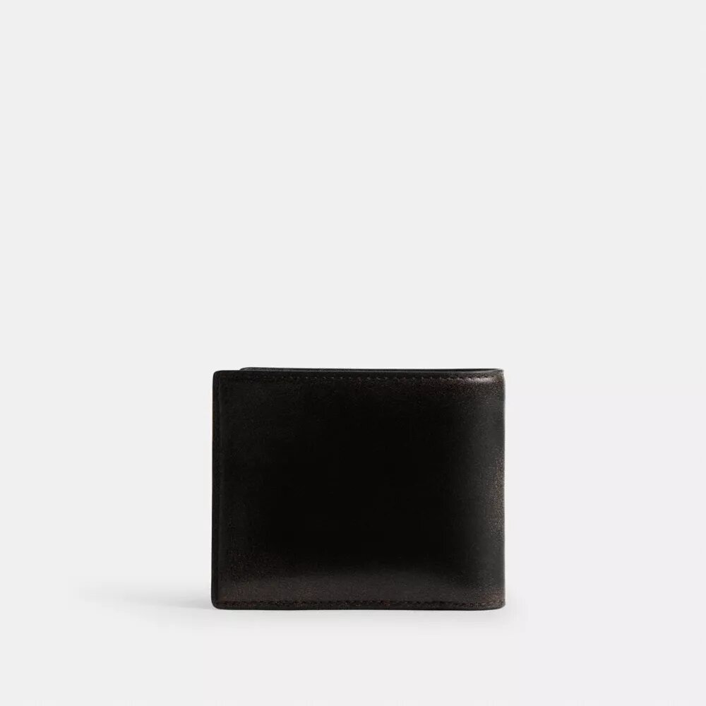 Cartera 3 en 1 de cuero desgastado
