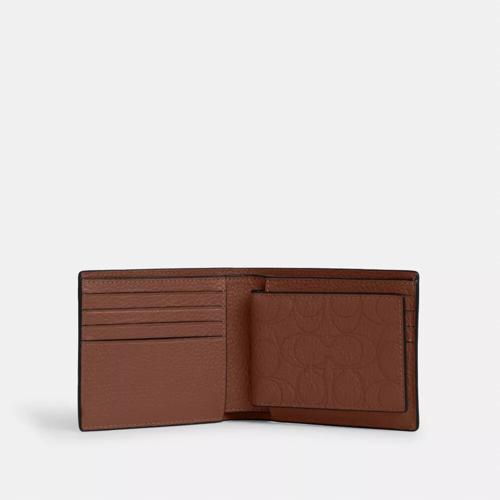 Cartera 3 en 1 de piel exclusiva