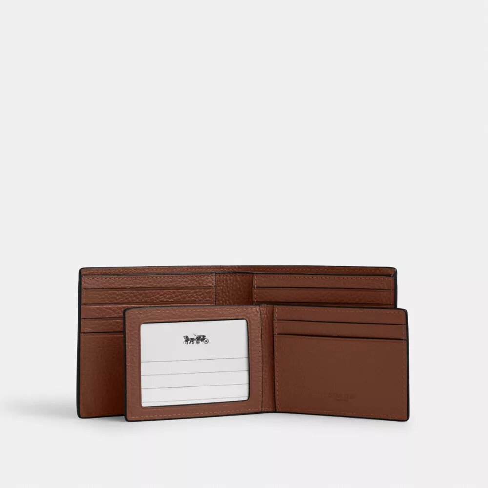 Cartera 3 en 1 de piel exclusiva