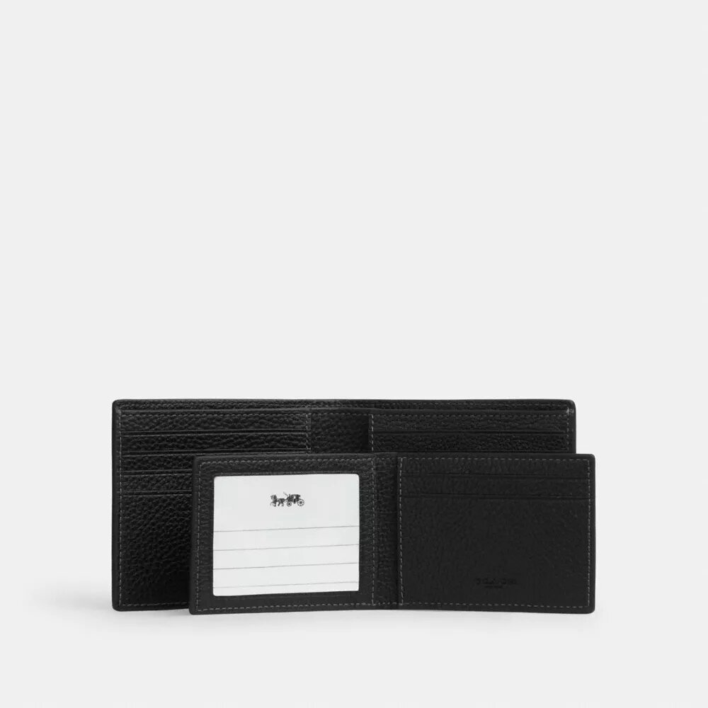 Cartera 3 en 1 de piel exclusiva