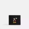 Cartera 3 en 1 Disney X Coach de piel regenerativa con Mickey Mouse