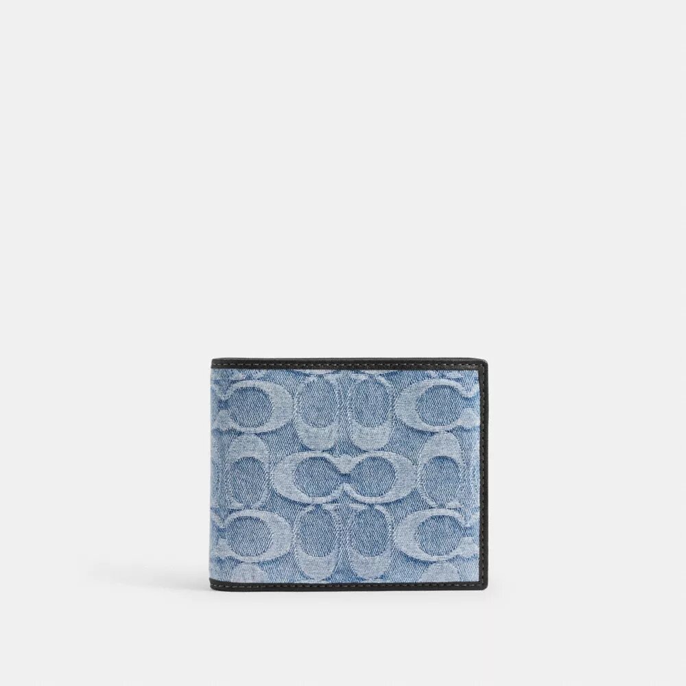 Cartera 3 en 1 en denim exclusivo «Loved»