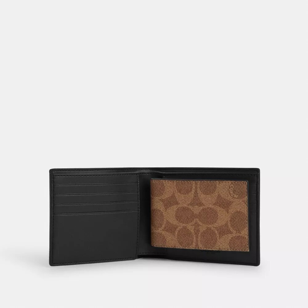 Cartera 3 en 1 en Signature Canvas
