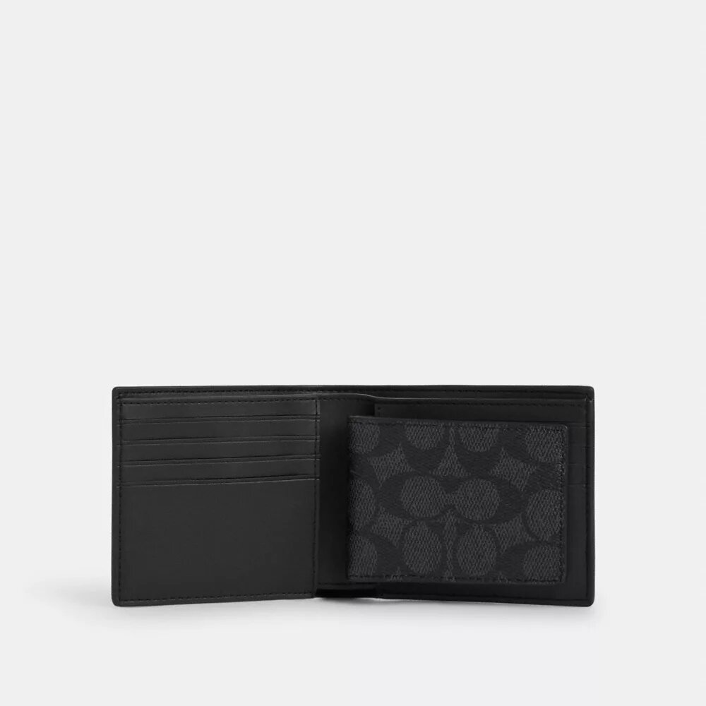 Cartera 3 en 1 en Signature Canvas