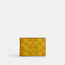 Cartera compacta de Signature Canvas