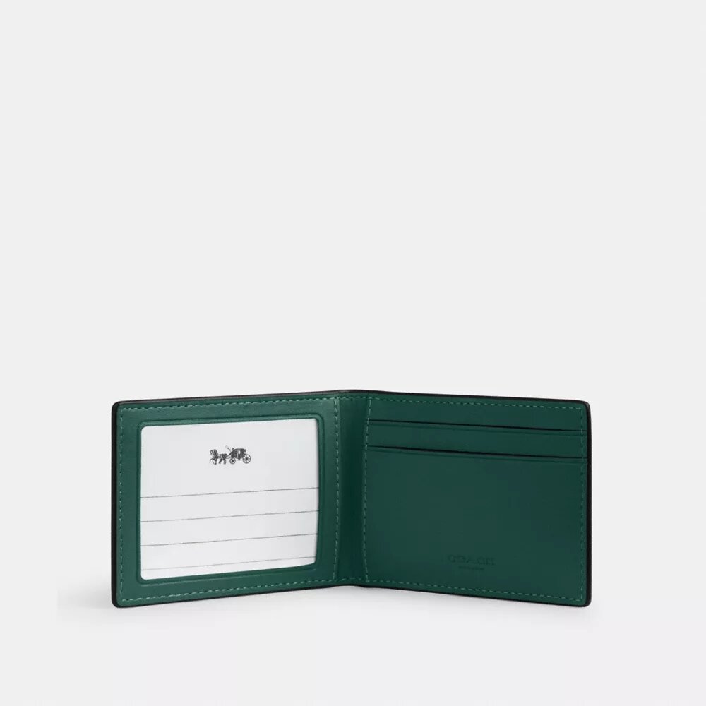 Cartera compacta de Signature Canvas