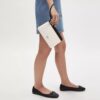 Cartera con doble cremallera