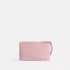 Cartera con doble cremallera en denim exclusivo