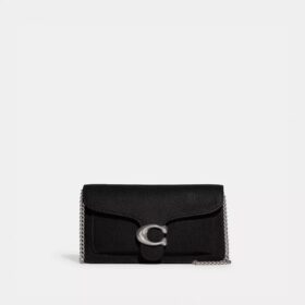 Cartera de mano Tabby con cadena
