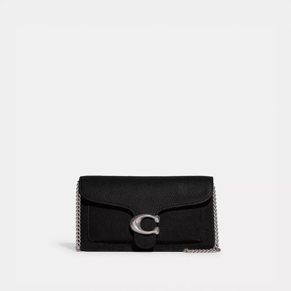 Cartera de mano Tabby con cadena