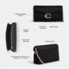 Cartera de mano Tabby con cadena