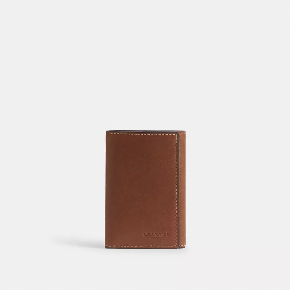 Cartera de tres pliegues