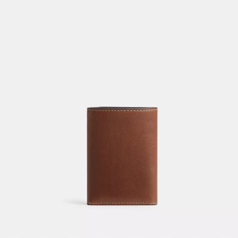 Cartera de tres pliegues