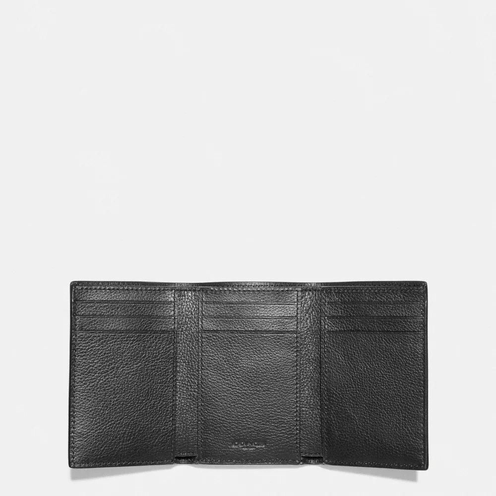 Cartera de tres pliegues