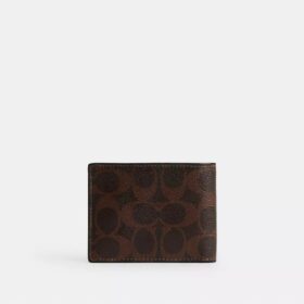 Cartera delgada de Signature Canvas