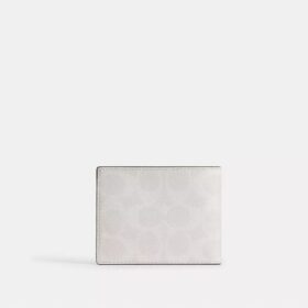 Cartera delgada de Signature Canvas