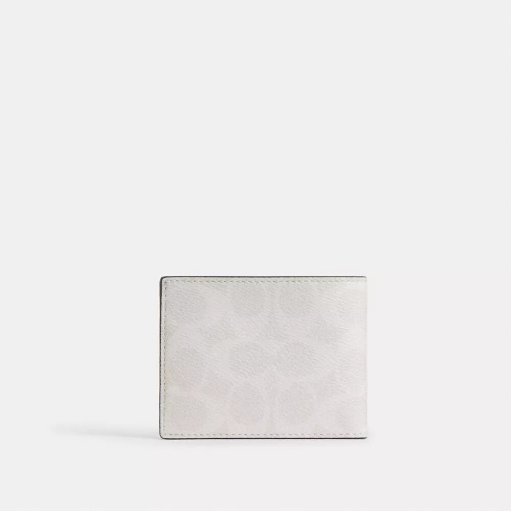 Cartera delgada de Signature Canvas