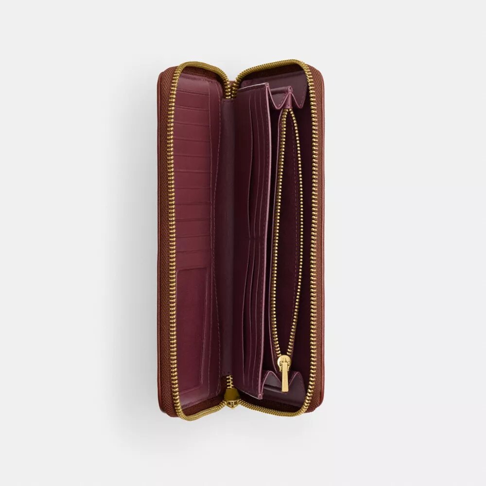 Cartera Essential Continental en Signature Canvas