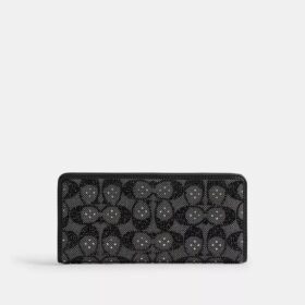 Cartera Essential Slim en jacquard Crystal Signature