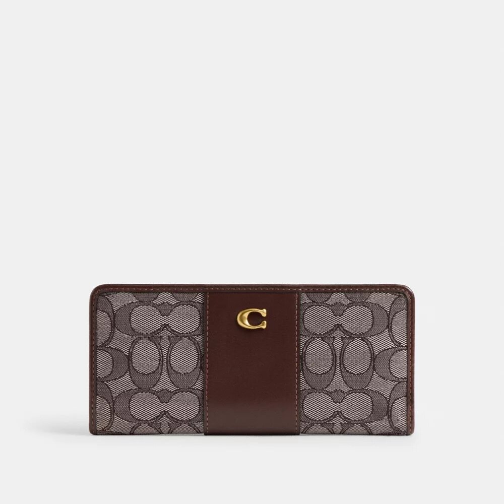 Cartera Essential Slim en jacquard exclusivo