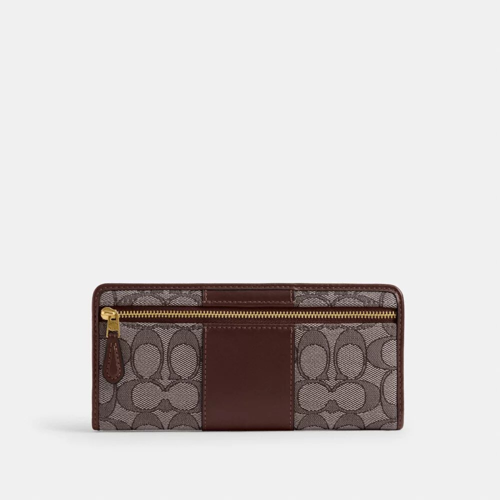 Cartera Essential Slim en jacquard exclusivo