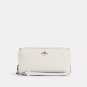 Cartera larga con cremallera envolvente