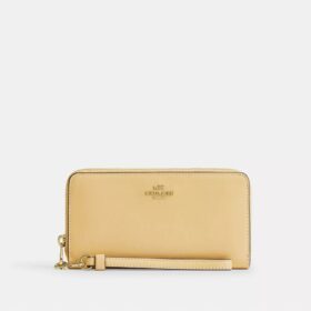 Cartera larga con cremallera envolvente