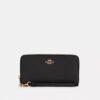 Cartera larga con cremallera envolvente