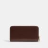 Cartera larga con cremallera envolvente