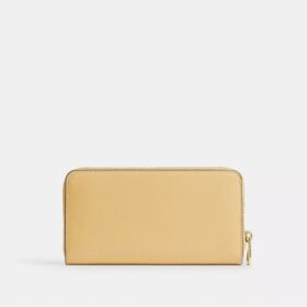 Cartera larga con cremallera envolvente