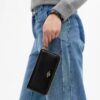 Cartera larga con cremallera envolvente