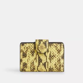 Cartera mediana con cremallera en la esquina