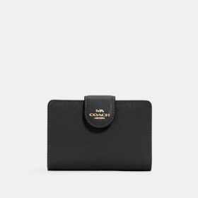Cartera mediana con cremallera en la esquina