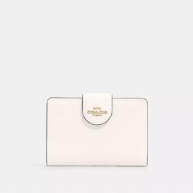 Cartera mediana con cremallera en la esquina
