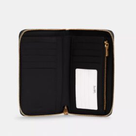 Cartera mediana con cremallera para DNI