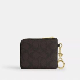 Cartera pequeña con cremallera en las esquinas de Signature Canvas