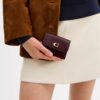 Cartera portatarjetas esencial en color block