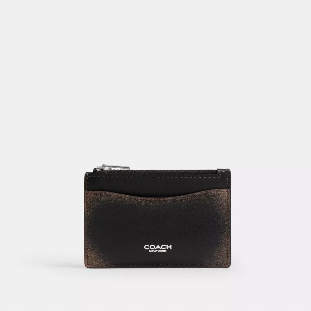Cartera portatarjetas esencial en piel «Loved»