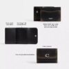 Cartera portatarjetas esencial en piel «Loved»