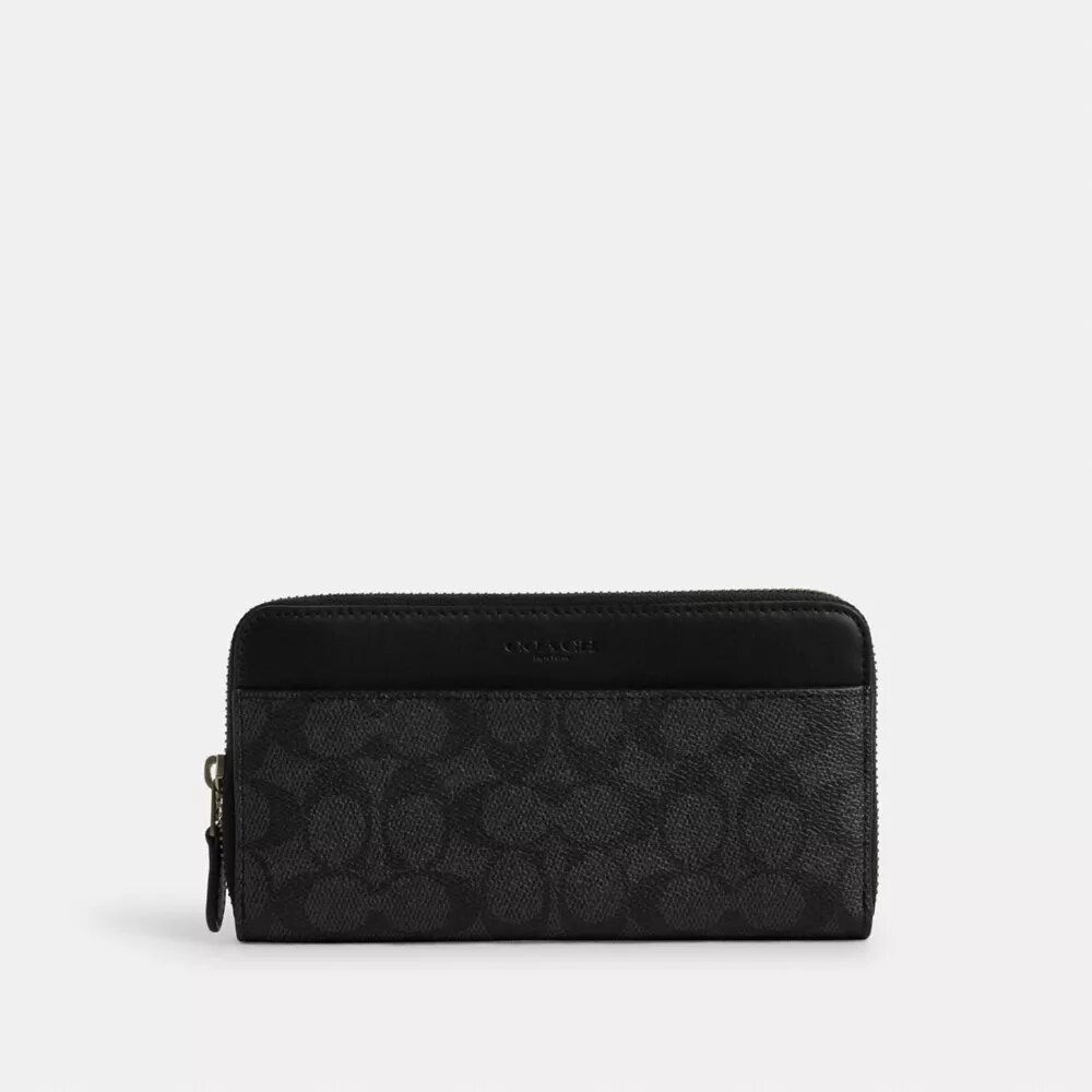 Cartera tipo acordeón de Signature Canvas
