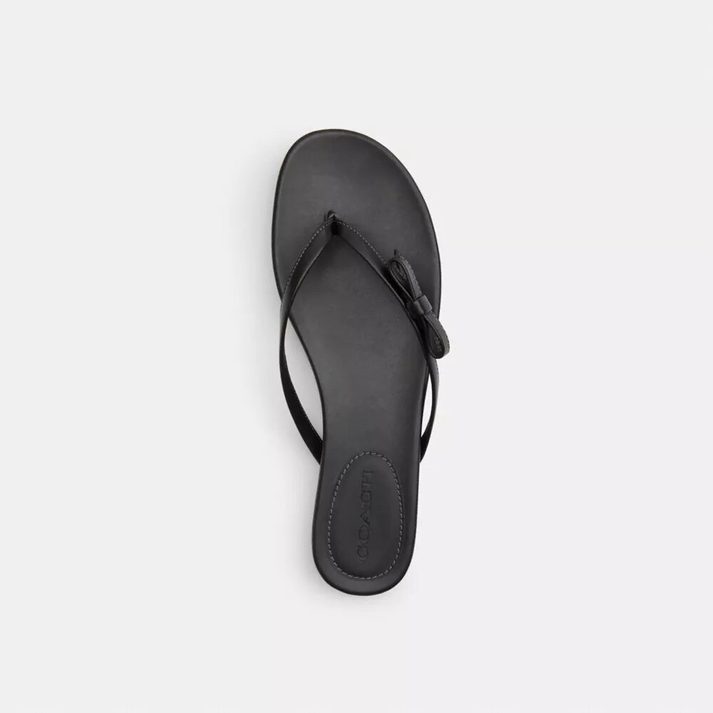 Chanclas con lazo