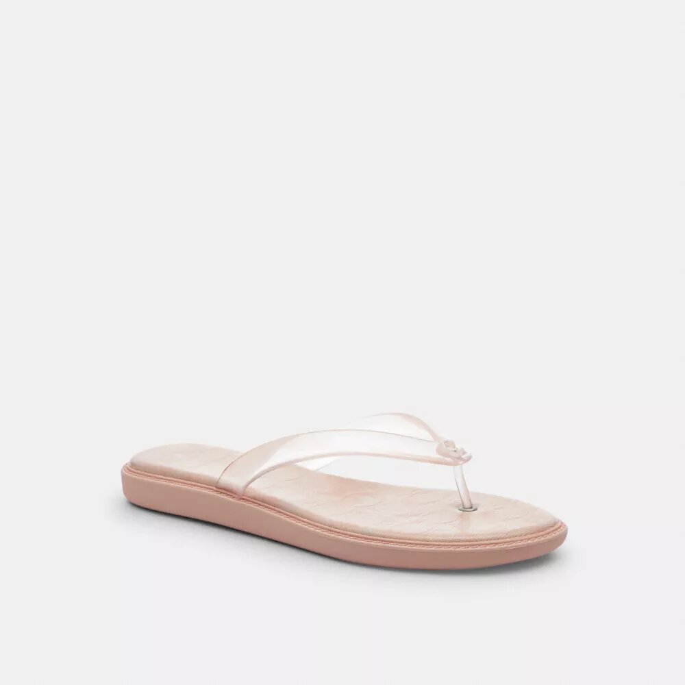 Chanclas de goma en el diseño característico